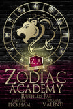Zodiac Academy 2: Ruthless Fae:  Paperback Ð by Peckham , Valenti