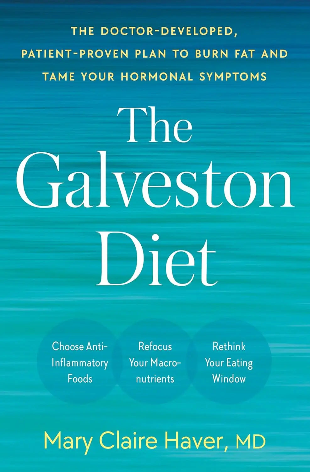 The Galveston Diet: The Doctor-Developed, Patient-Proven Plan to Burn Fat and Tame Your Hormonal Symptoms- by Mary Claire Haver MD (Paperback )