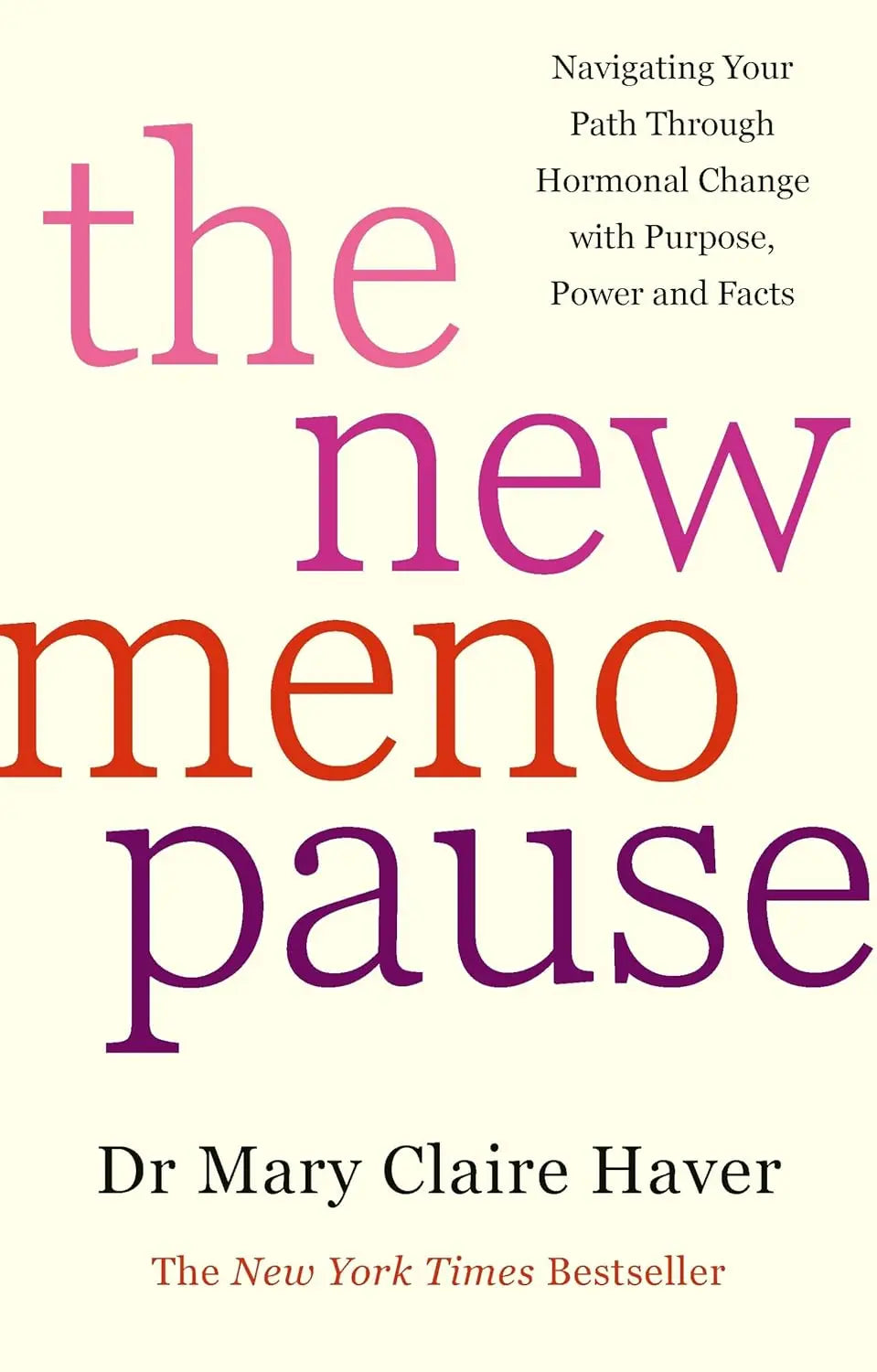 The New Menopause:- Paperback Ð by Dr. Mary Claire Haver