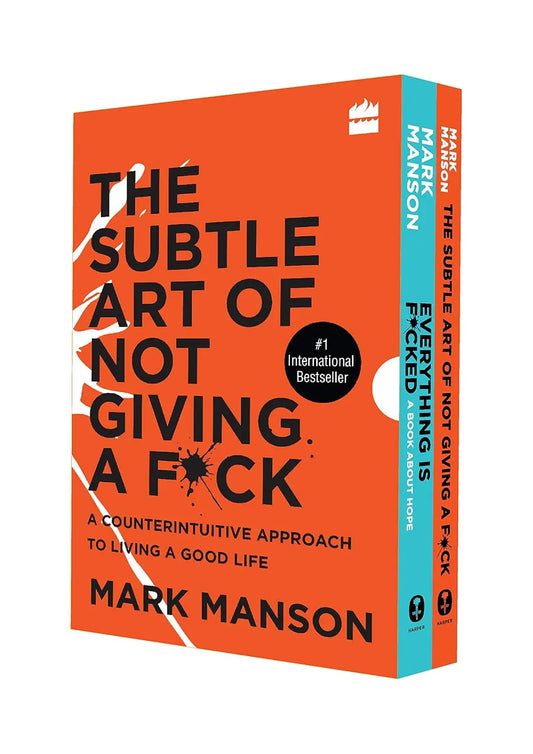 Mark Manson Boxset (Everything is F*cked + Subtle Art of Not Giving a F*ck Box Set
