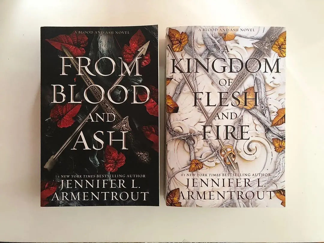 (Combo) A Kingdom of Flesh and Fire + From Blood and ash(2 books) Paperback Ð by Jennifer L Armentrout