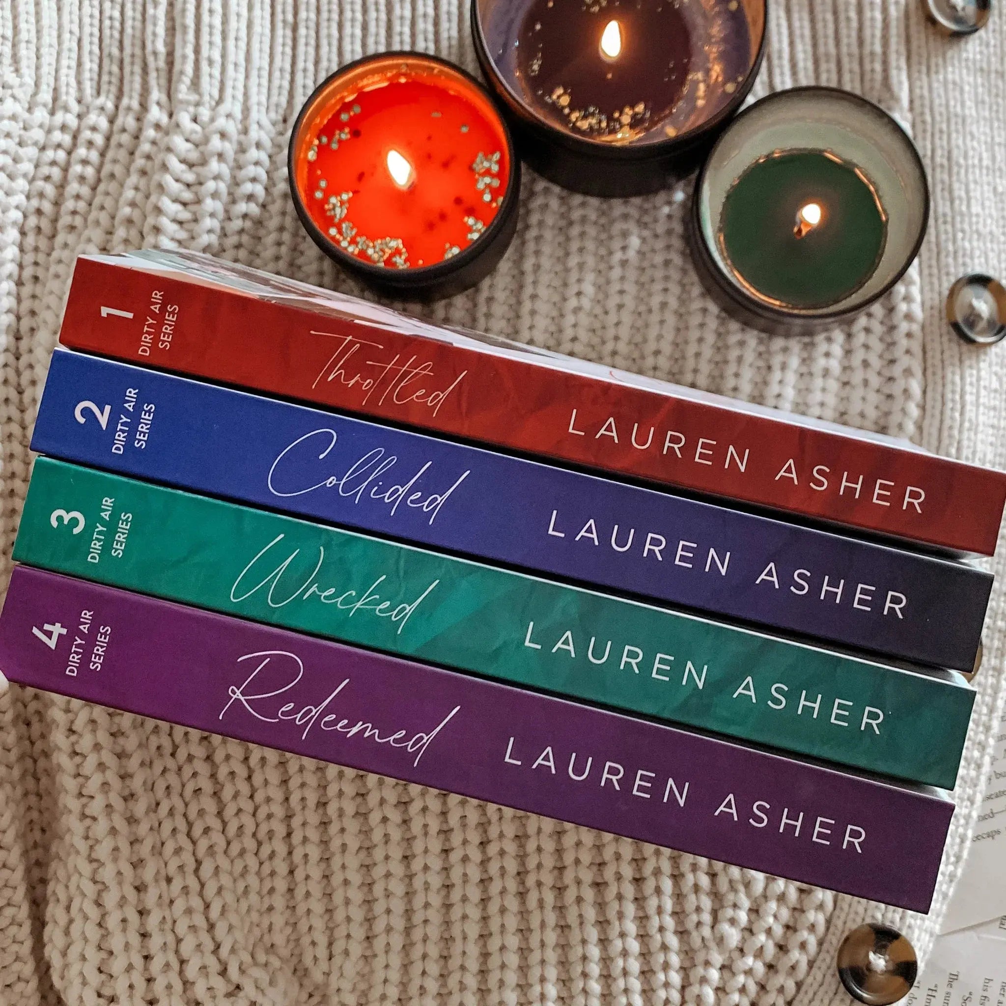 Dirty Air Complete Book Set  (4 Books of Dirty Air) Paperback Ð by Lauren Asher