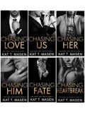 (Combo of 6 ) Chasing Love Series (Dark Love Series) (Paperback) by Kat T. Masen