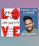 (Combo) 8 Rules of Love + Think like a monk (Paperback) - Jay Shetty