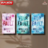 (Combo) My Fault + Your Fault + Our Fault (Culpable) (Paperback) by Mercedes Ron