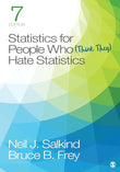 Statistics for People Who (Think They) Hate Statistics | Salkind & Frey | Paperback SAGE Publications