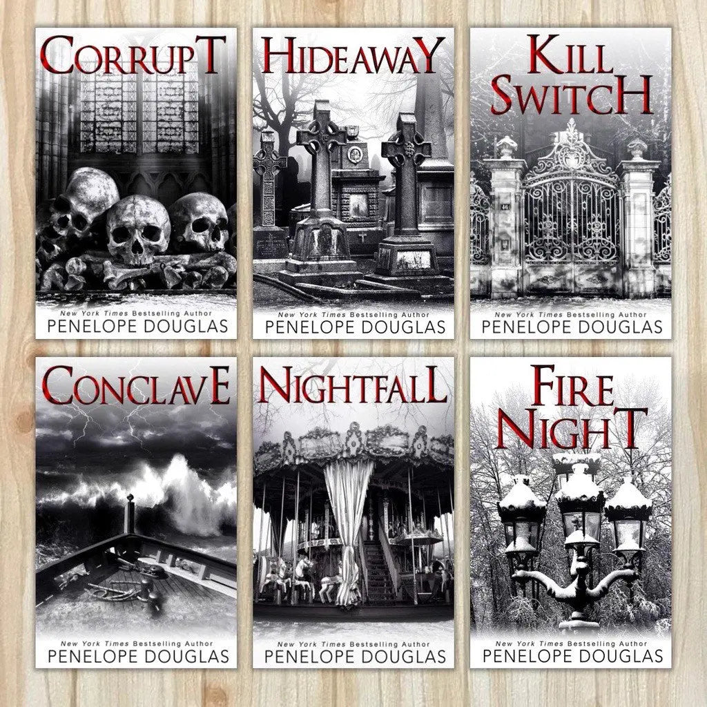 (Combo)Corrupt + Nightfall + Hideaway+ Kill Switch + Conclave + Nightfire (Devil's Night) Paperback Ð by Penelope Douglas (Author)