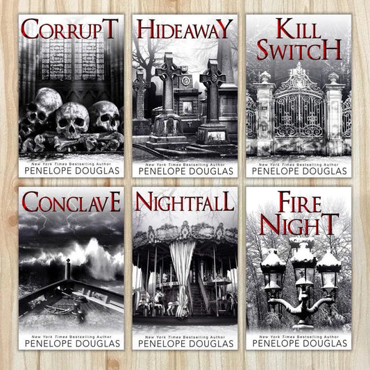 (Combo)Corrupt + Nightfall + Hideaway+ Kill Switch + Conclave + Nightfire (Devil's Night) Paperback Ð by Penelope Douglas (Author)