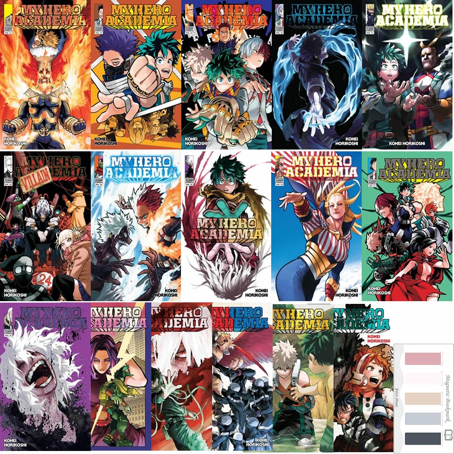 My Hero Academia Manga Collection Volume 1 To 20 (English Paperback