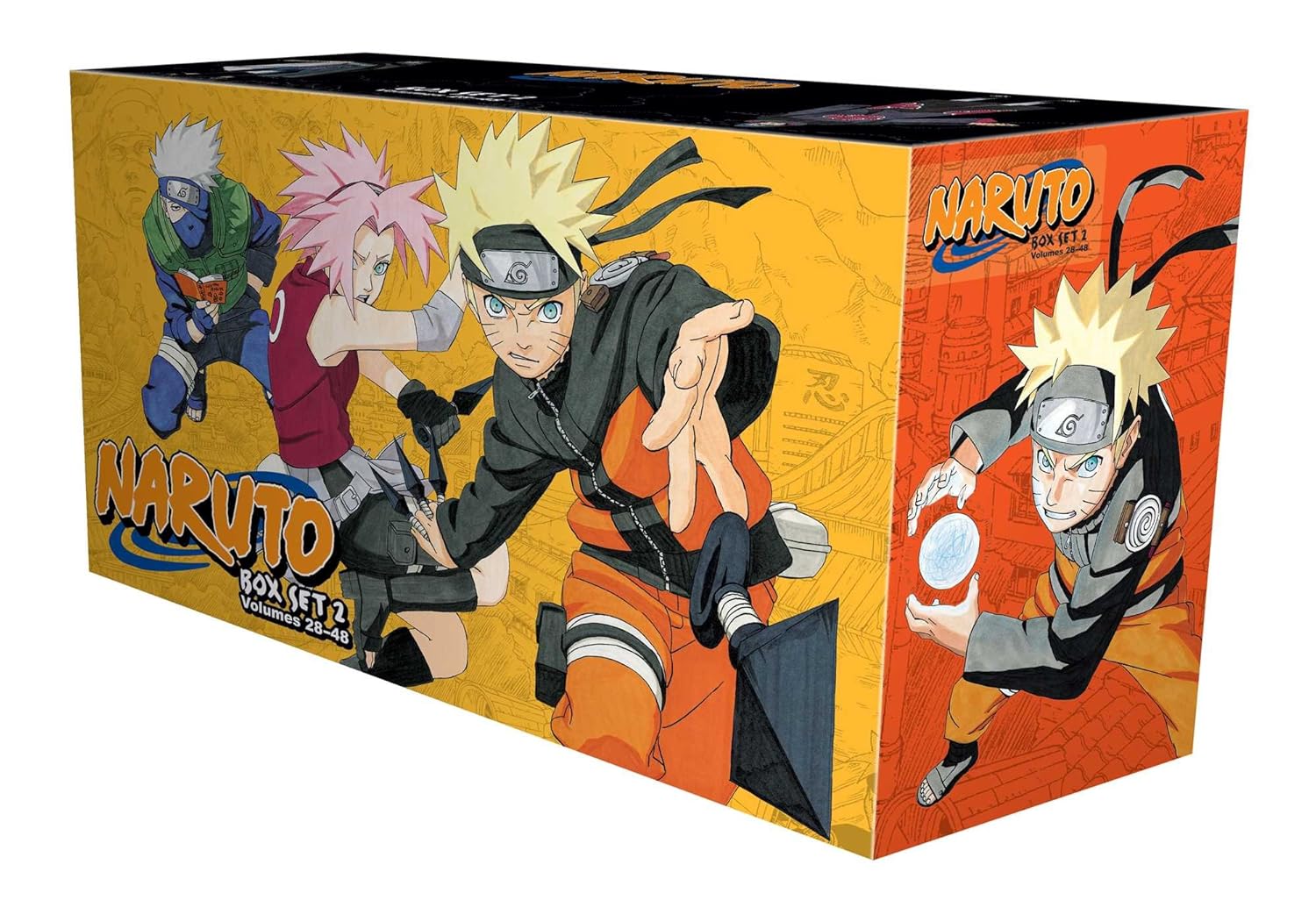 Naruto Box Set 2 Vol: 28-48 Box Set