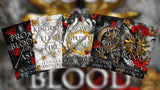 (Combo of 5) A Kingdom of Flesh and Fire + From Blood and ash + Crown of Gilded Bones + The War of Two Queens + A Soul of Ash and Blood(5 books) Paperback Ð by Jennifer L Armentrout