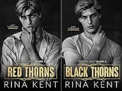 (Combo) Red Thorns + Black Thorns : A Dark New Adult Romance (2 Books) (Thorns Duet) (Paperback) by Rina Kent