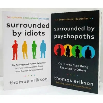 (Combo Pack) Surrounded by Idiots  and  Surrounded by Psychopaths Paperback Ð by Thomas Erikson