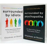 (Combo Pack) Surrounded by Idiots  and  Surrounded by Psychopaths Paperback Ð by Thomas Erikson