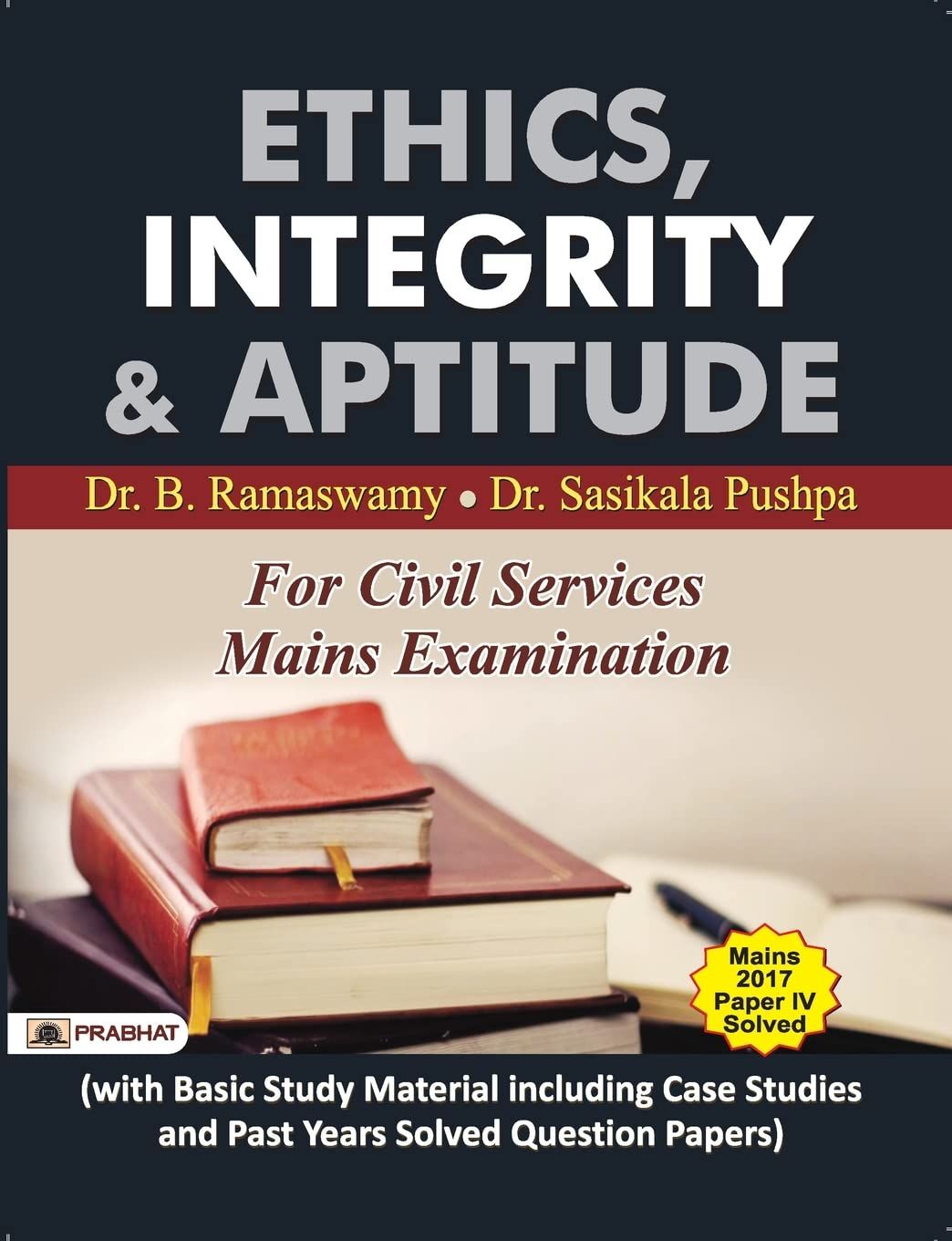 Ethics, Integrity and Aptitude book cover