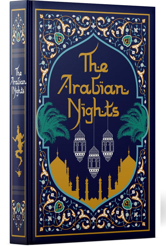 The Arabian Nights by Richard Francis Burton (Deluxe Leatherbound book cover