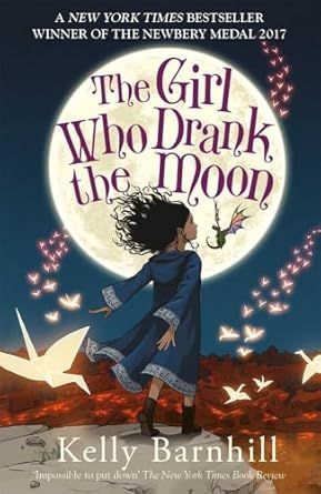 The Girl Who Drank The Moon book cover