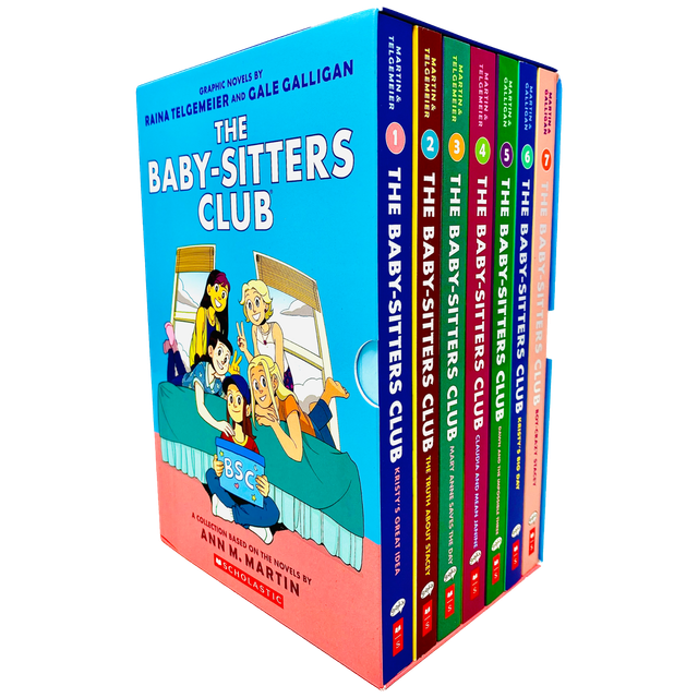 The Baby-Sitters Club Graphic Novel Box-Set (1 To7) book cover