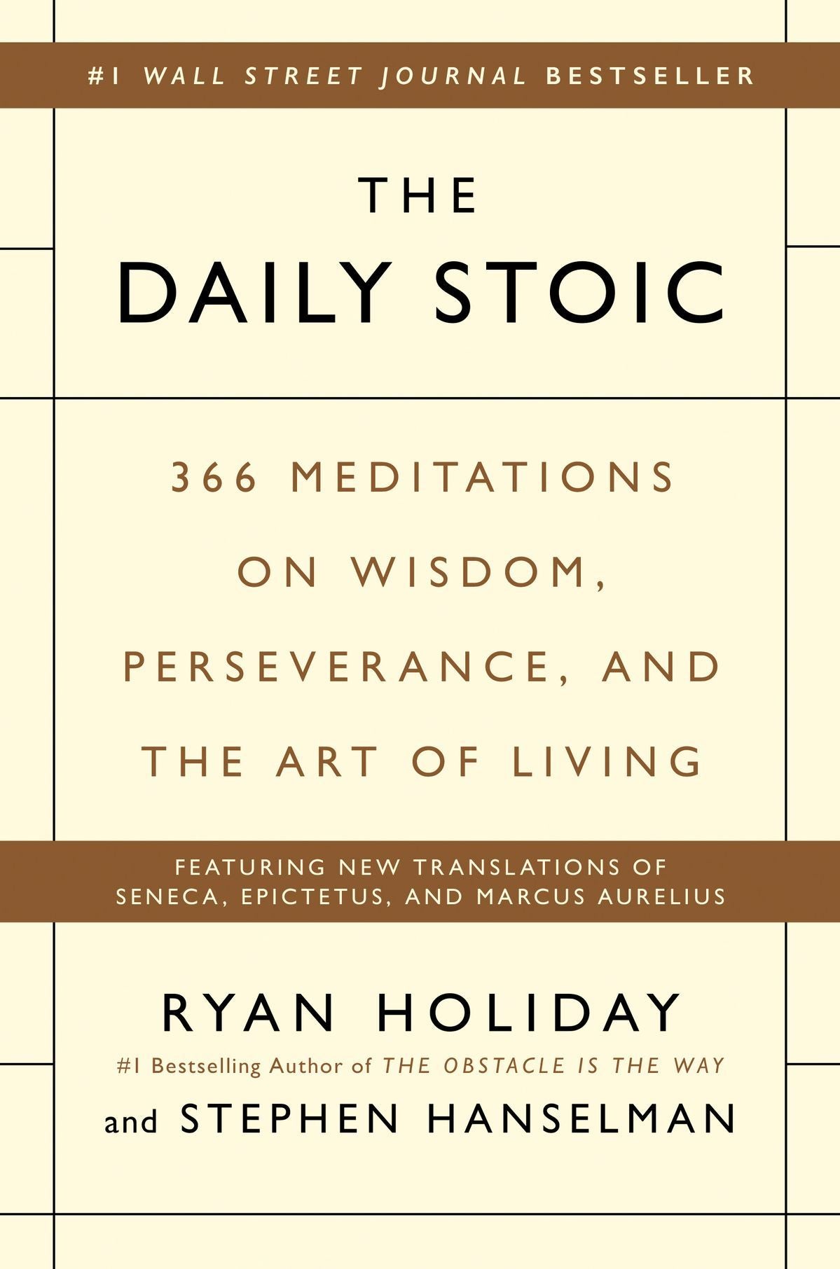 Daily-Stoic-Stephen-Holiday-Hanselman book cover