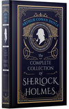 The Complete Collection Of Sherlock Holmes (Deluxe Leatherbound edition) book cover