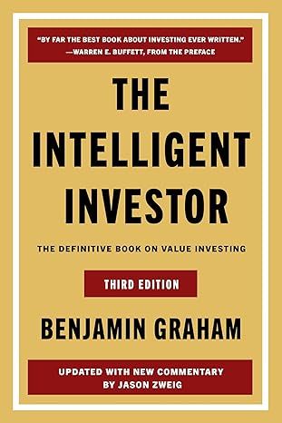 The Intelligent Investor book cover