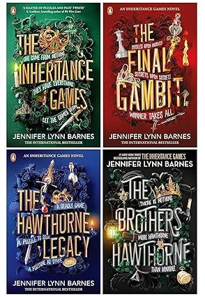 The Inheritance Games Series 4 Books Collection book cover