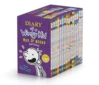 Diary Of A Wimpy Kid Boxset: 15 Books Collection book cover