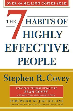 The 7 Habits Of Highly Effective People UpdatedPaperback4 June 2020 book cover