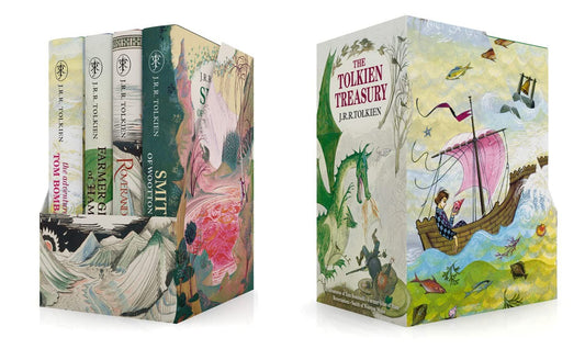 THE TOLKIEN TREASURY book cover