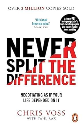 Never Split The Difference book cover