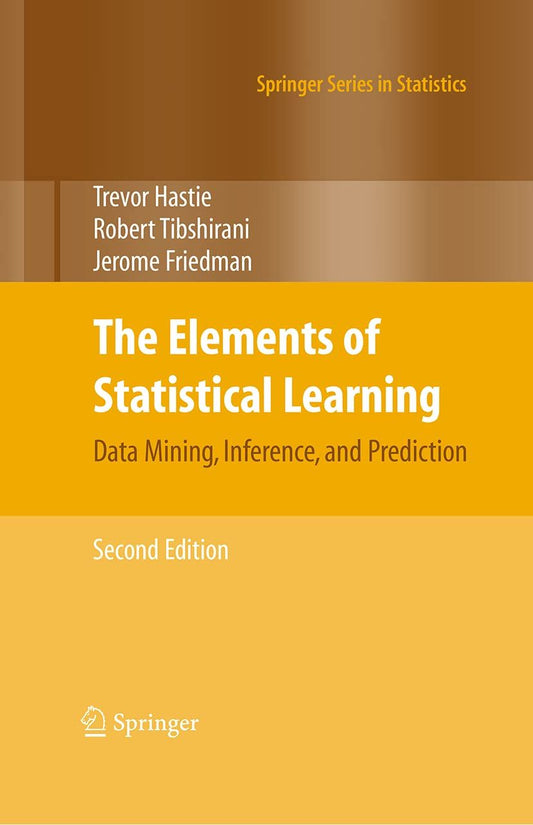 The Elements Of Statistical Learning book cover