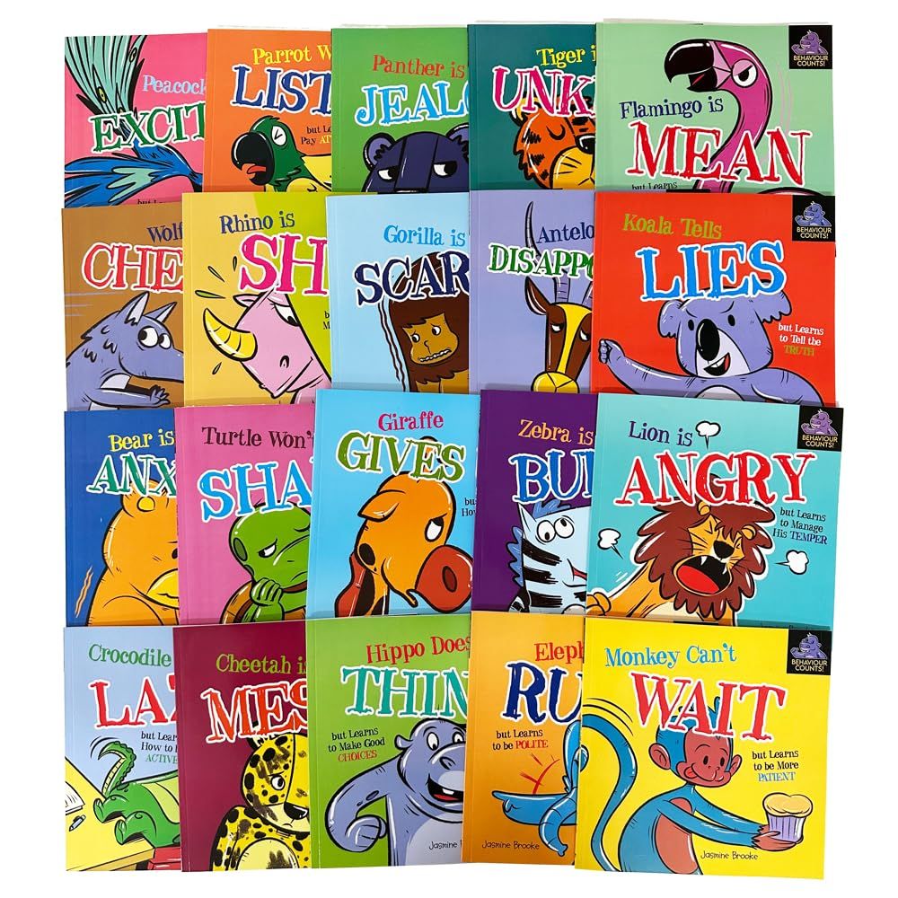 My Behaviour Counts! Library Collection 20 Books Box Set book cover