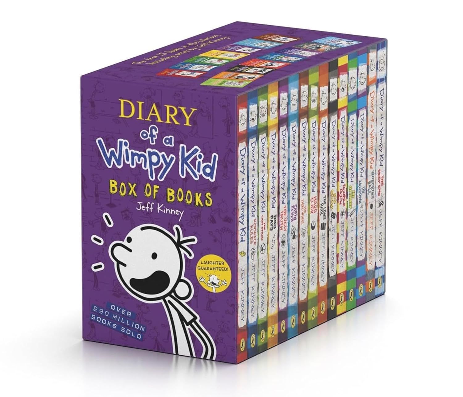 Diary Of A Wimpy Kid Boxset: 15 Books Collection book cover
