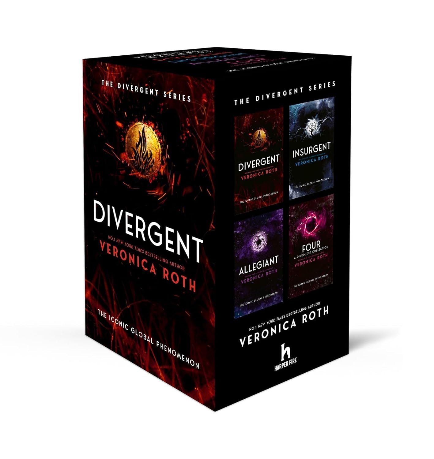 Divergent Series Boxset (Books 1-4) book cover