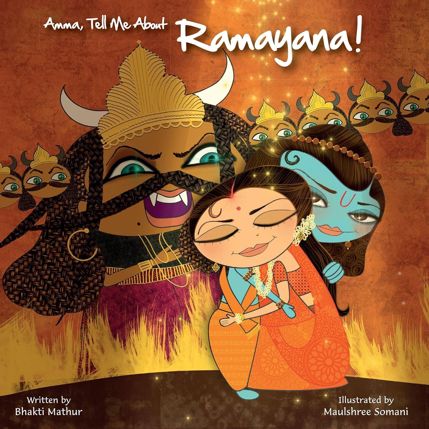 Amma Tell Me About, Ramayana! book cover