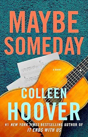 Maybe Someday Colleen Hoover book cover