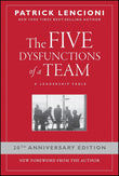 THE FIVE DYSFUNCTIONS OF A TEAM book cover