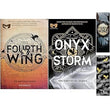 The Empyrean Series 2 Book Collection Set: Onyx Storm + Fourth Wing book cover