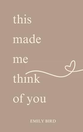 This Made Me Think Of You book cover