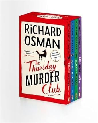 Richard OsmanS Thursday Murder Club 4 Books Boxset book cover