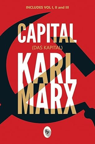 Capital (Das Capital): Includes Vol.1,2,3 Paperback book cover