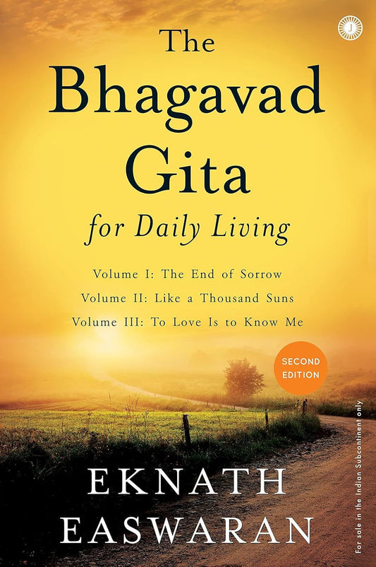 The Bhagavad Gita for Daily Living, Second Edition (3 Vol. Set) book cover