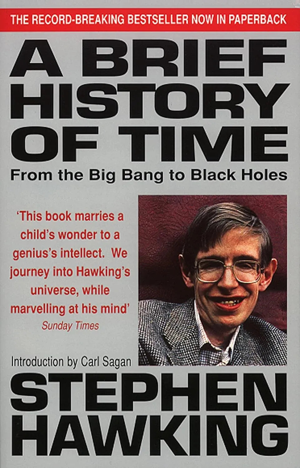 Brief History Of Time, A book cover
