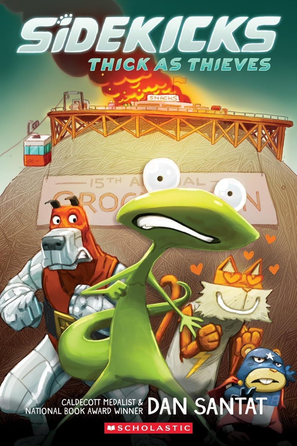 SIDEKICKS #02: THICK AS THIEVES: A GRAPHIC NOVEL book cover